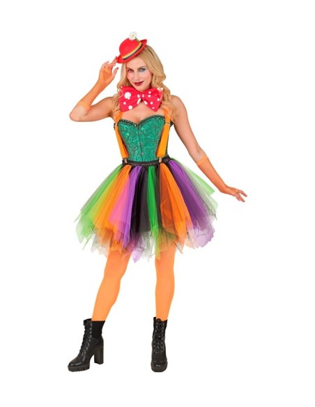 Tutu luxe violet/vert/orange