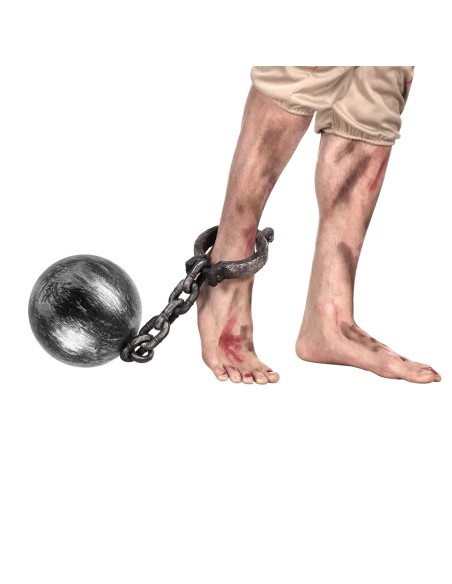 Chaine de bagnard avec boulet