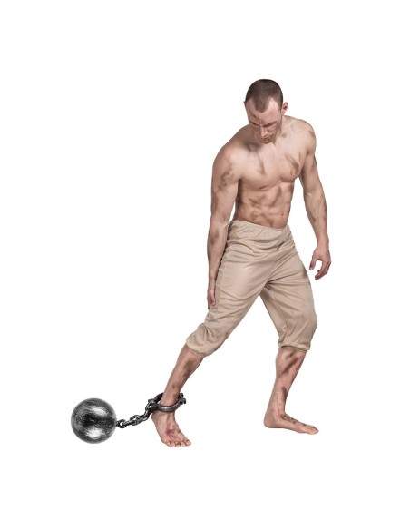 Chaine de bagnard avec boulet