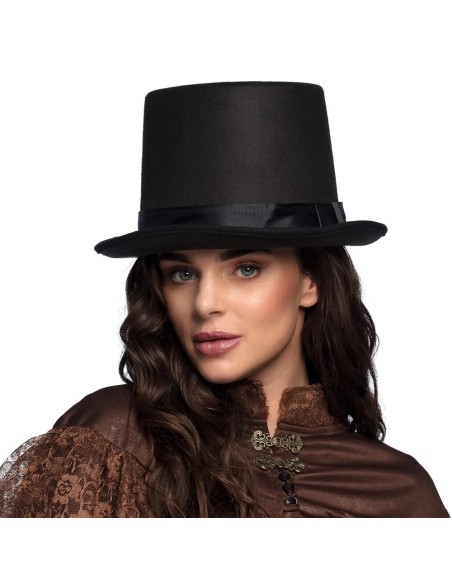 Haut de forme feutre luxe noir