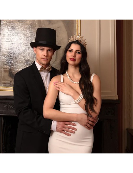 Haut de forme feutre luxe noir