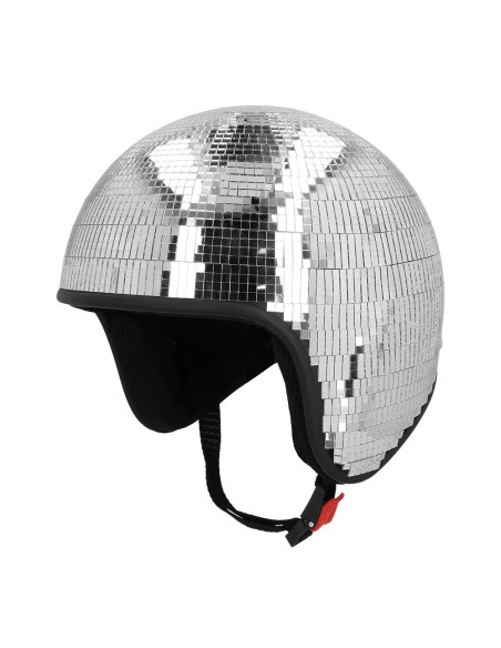 Casque disco argent