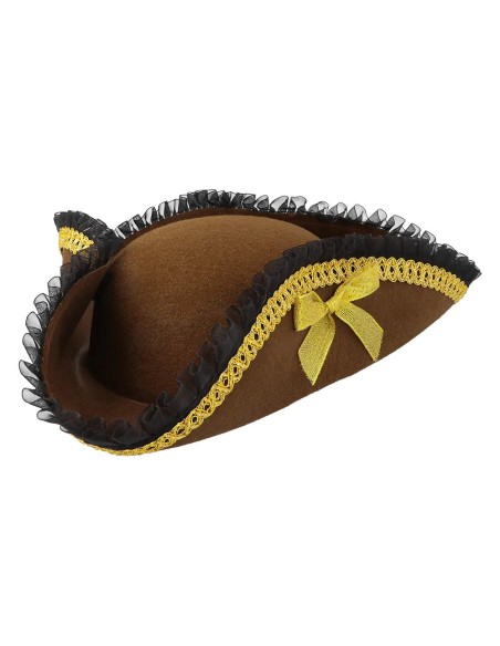 Tricorne pirate coral