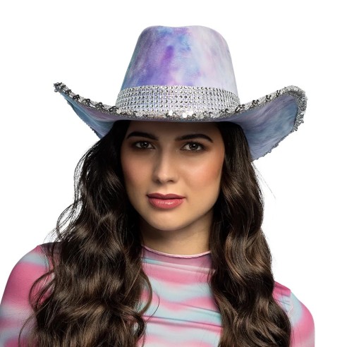 Chapeau cowboy Darling lilas
