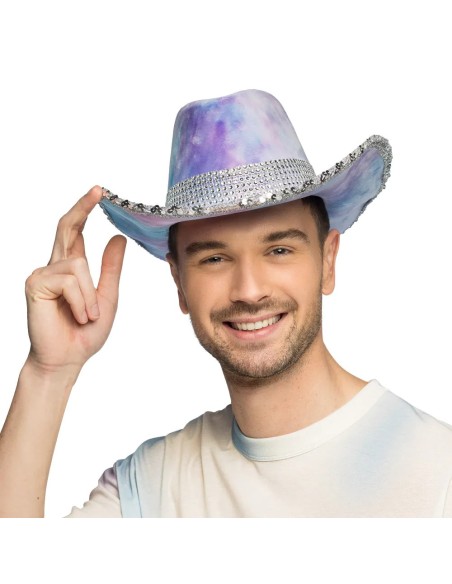 Chapeau cowboy Darling lilas
