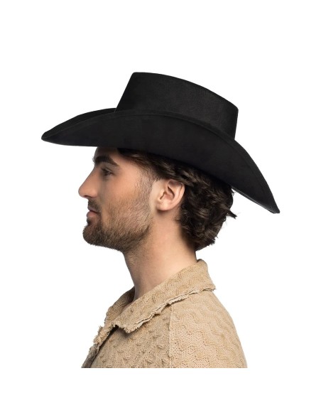 Chapeau cowboy Bronco noir