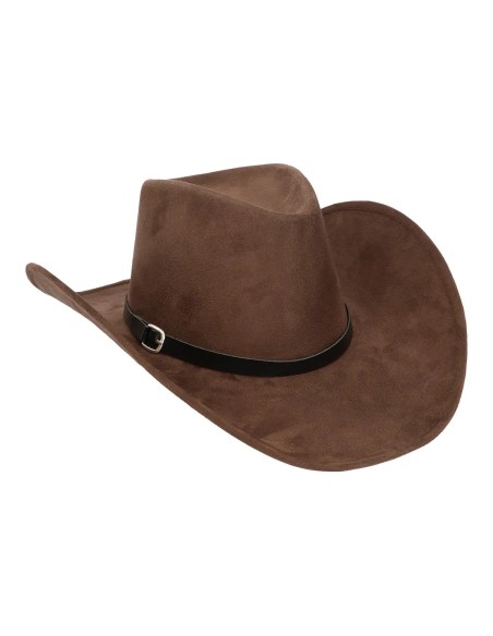 Chapeau cowboy Bronco marron