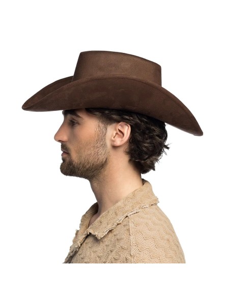 Chapeau cowboy Bronco marron