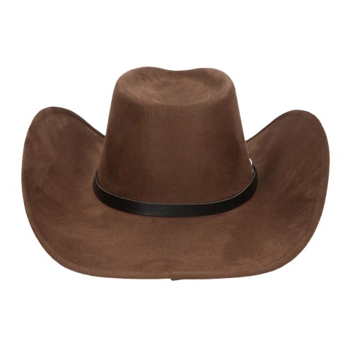 Chapeau cowboy Bronco marron