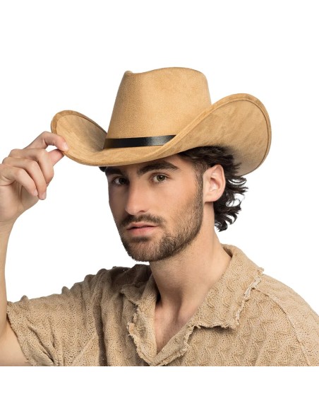 Chapeau cowboy Bronco beige