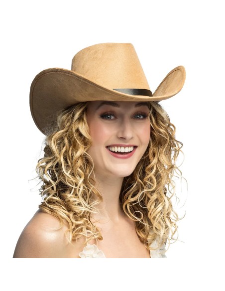 Chapeau cowboy Bronco beige