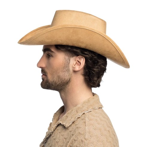 Chapeau cowboy Bronco beige