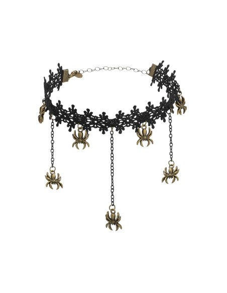Collier araignées