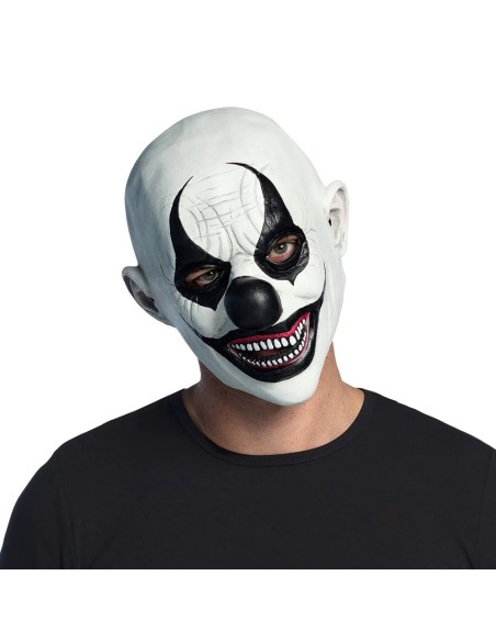 Masque latex clown du mal