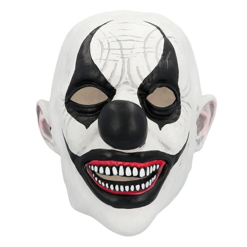 Masque latex clown du mal