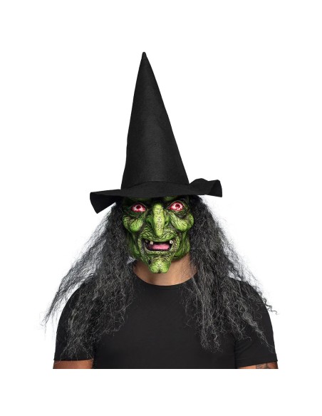 Masque latex sorcière lucinda