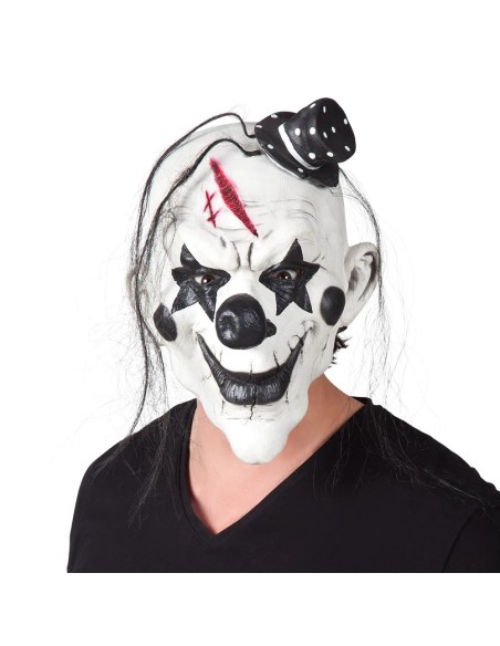 Masque latex Clown psycho