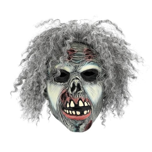 Masque latex Crazy zombie