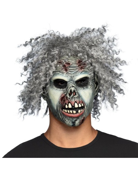 Masque latex Crazy zombie