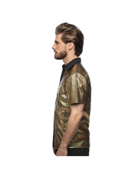 Chemise Disco diamond or