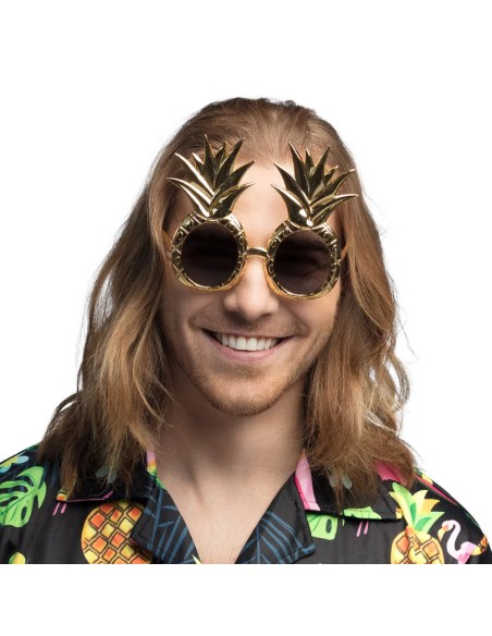 Lunettes party Ananas or