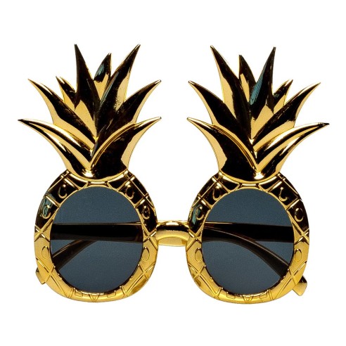 Lunettes party Ananas or