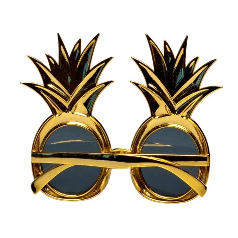 Lunettes party Ananas or