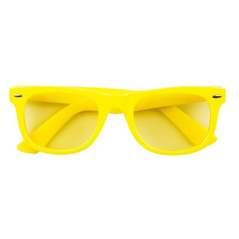 Lunettes party Dance jaune fluo