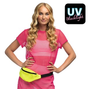 Sac banane fluo jaune 2