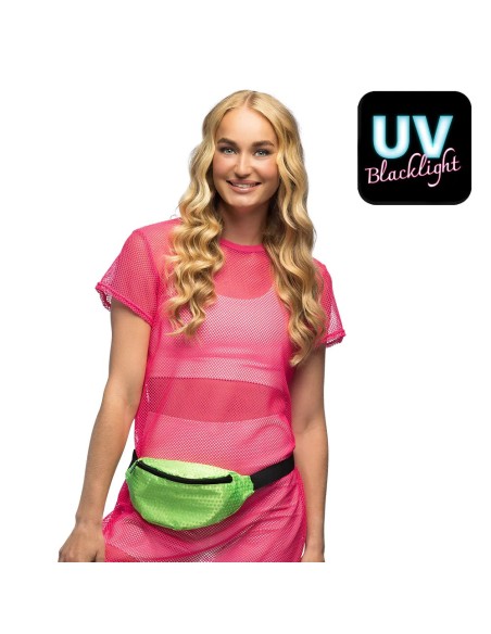 Sac banane fluo vert