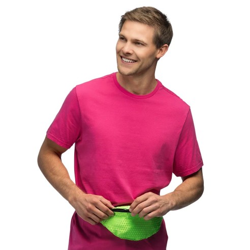 Sac banane fluo vert