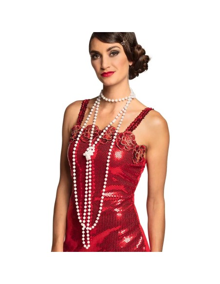 Set de 2 Colliers Charleston perles