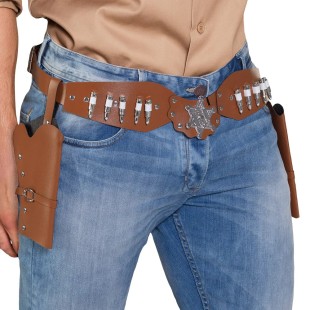 Double Holster marron