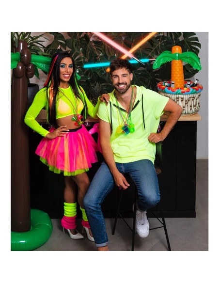 Guêtres - Rose fluo