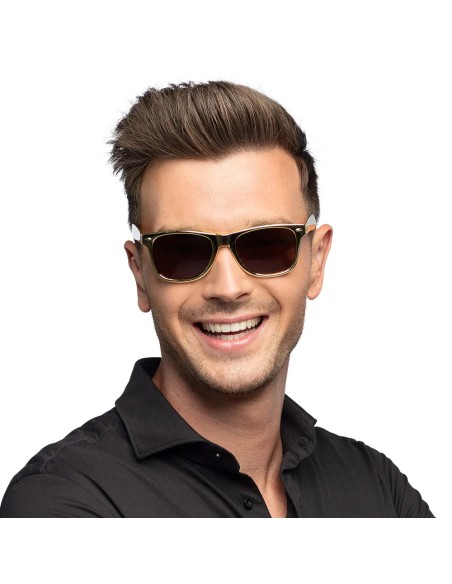 Lunettes party Metallic or