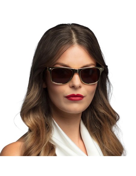 Lunettes party Metallic or