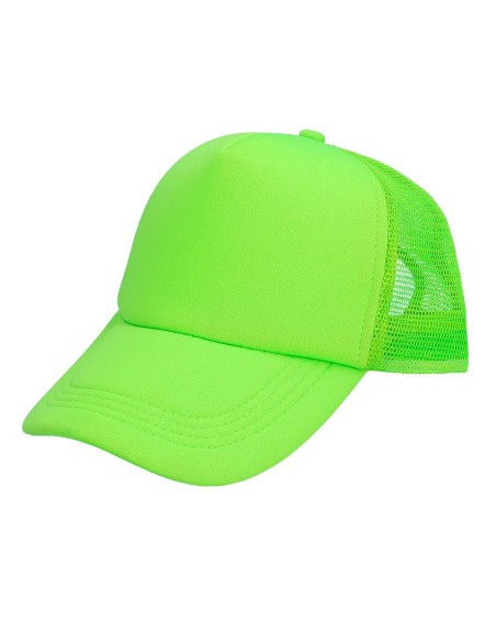 Casquette fluo verte