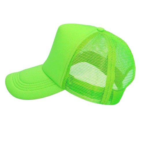 Casquette fluo verte