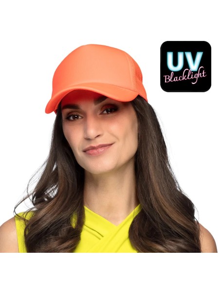 Casquette fluo orange