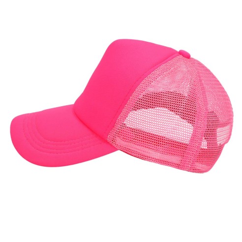 Casquette fluo rose