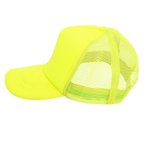 Casquette fluo jaune