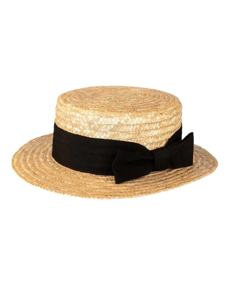 Chapeau canotier luxe