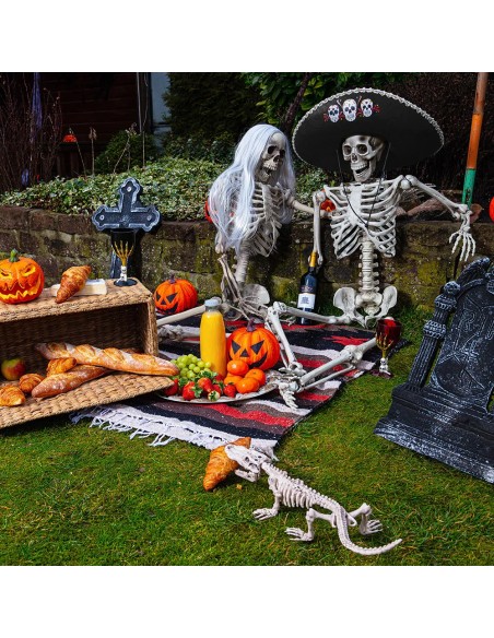 Décoration squelette 160cm