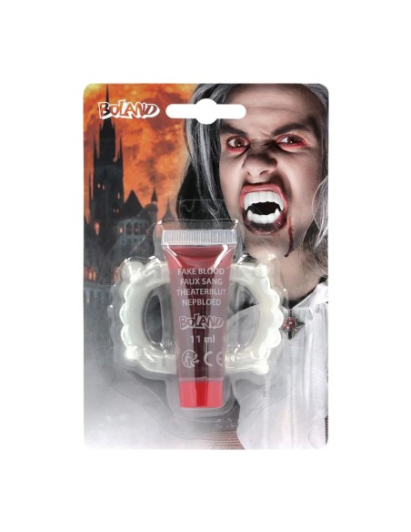Set dents de vampires et faux sang