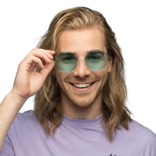 Lunettes Hippie XL vert 2