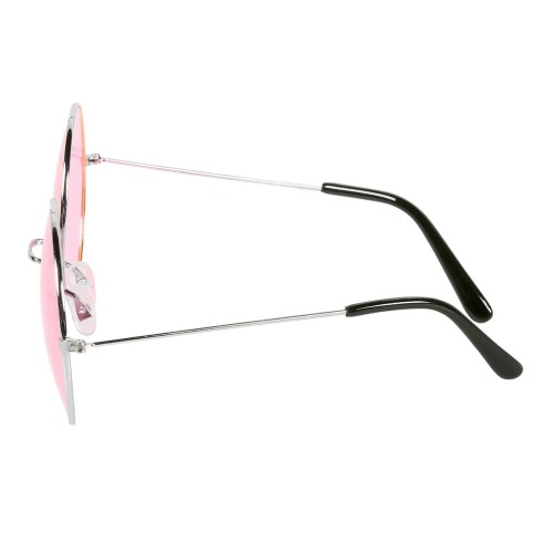 Lunettes Hippie XL rose