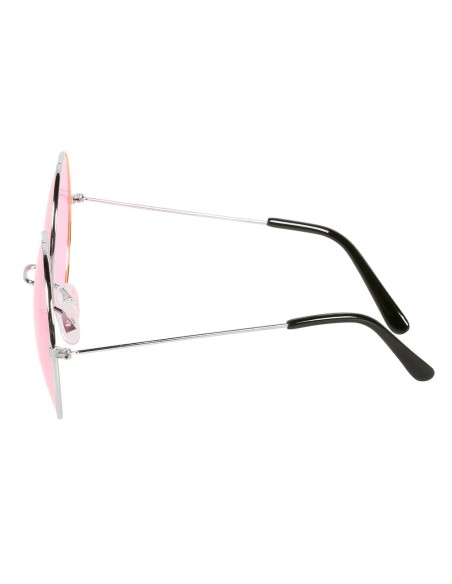 Lunettes Hippie XL rose