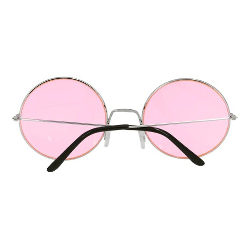 Lunettes Hippie XL rose