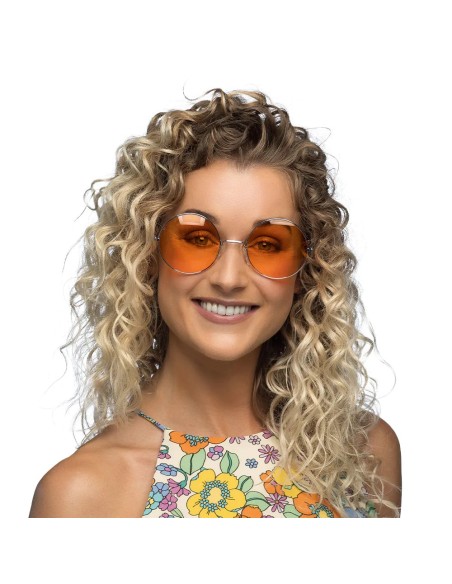 Lunettes Hippie XL orange