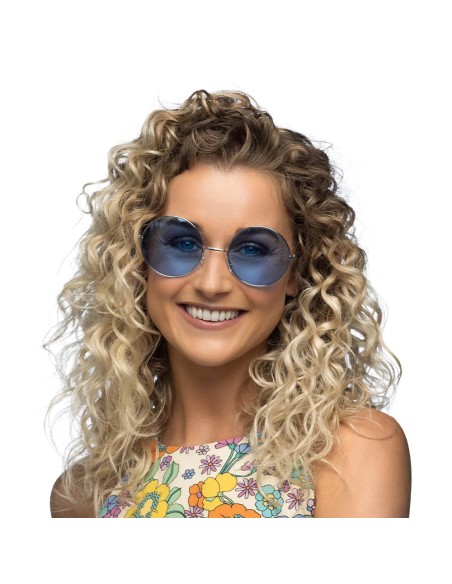 Lunettes Hippie XL bleu